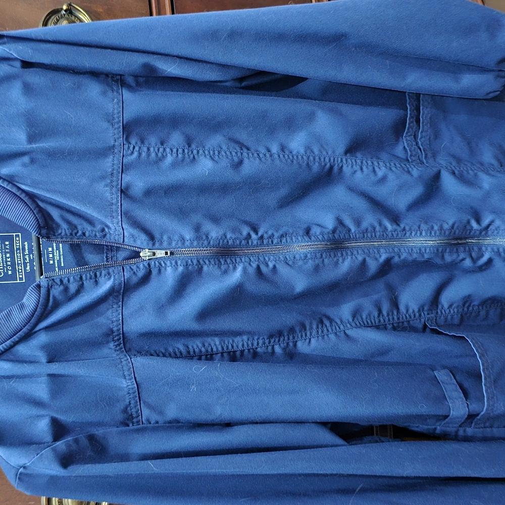Cherokee Blue Scub Jacket / Coat